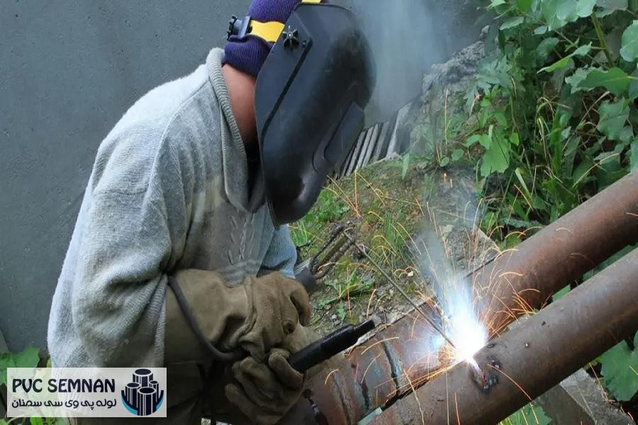 جوشکاری لوله گالوانیزه