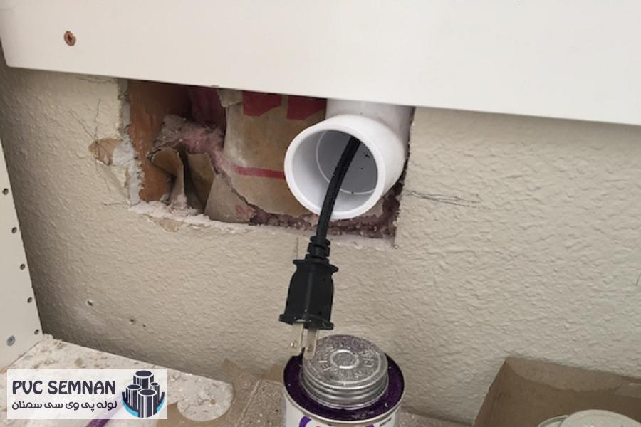 اهمیت استفاده از لوله پلیکا در سیم‌کشی توکار تی وی وال