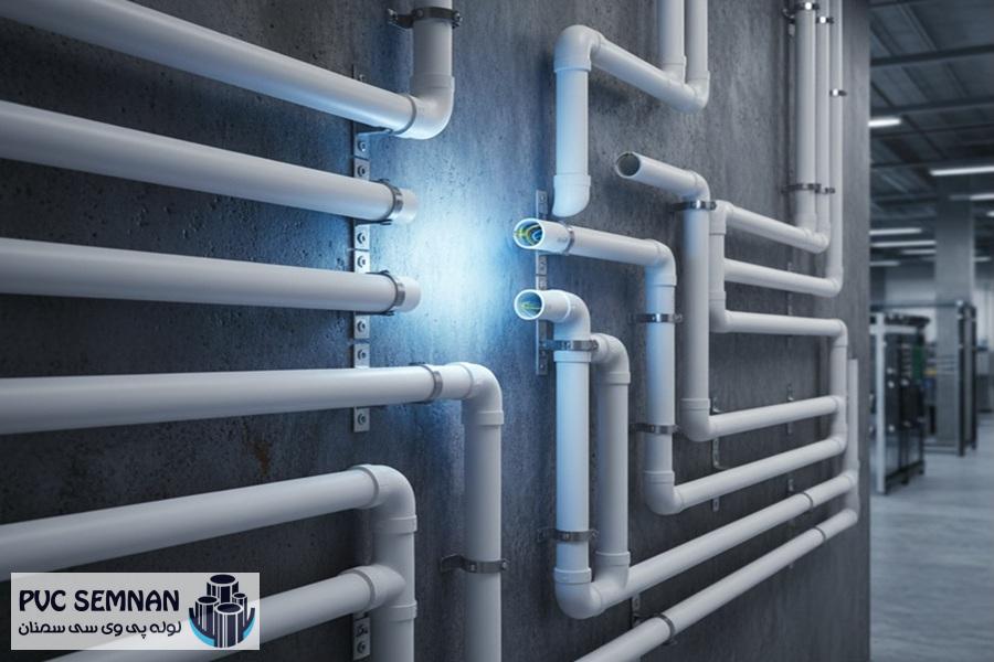 استاندارد فاصله لوله آب و برق چقدر است؟